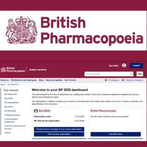 British Pharmacopoeia (BP) Database Premium Subscription | European Pharmacopoeia