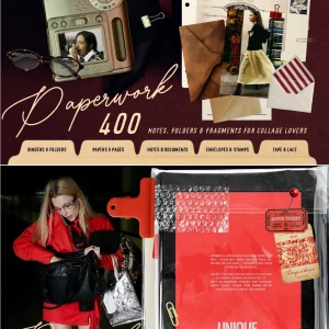 A collection of stylish retro handwritten memo - PNG Asset