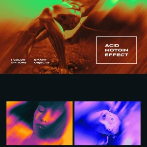Fashionable Retro Thermal Imaging - Photoshop Effect