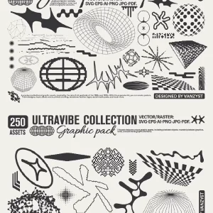 A collection of 250 trendy street-style - Texture Pack