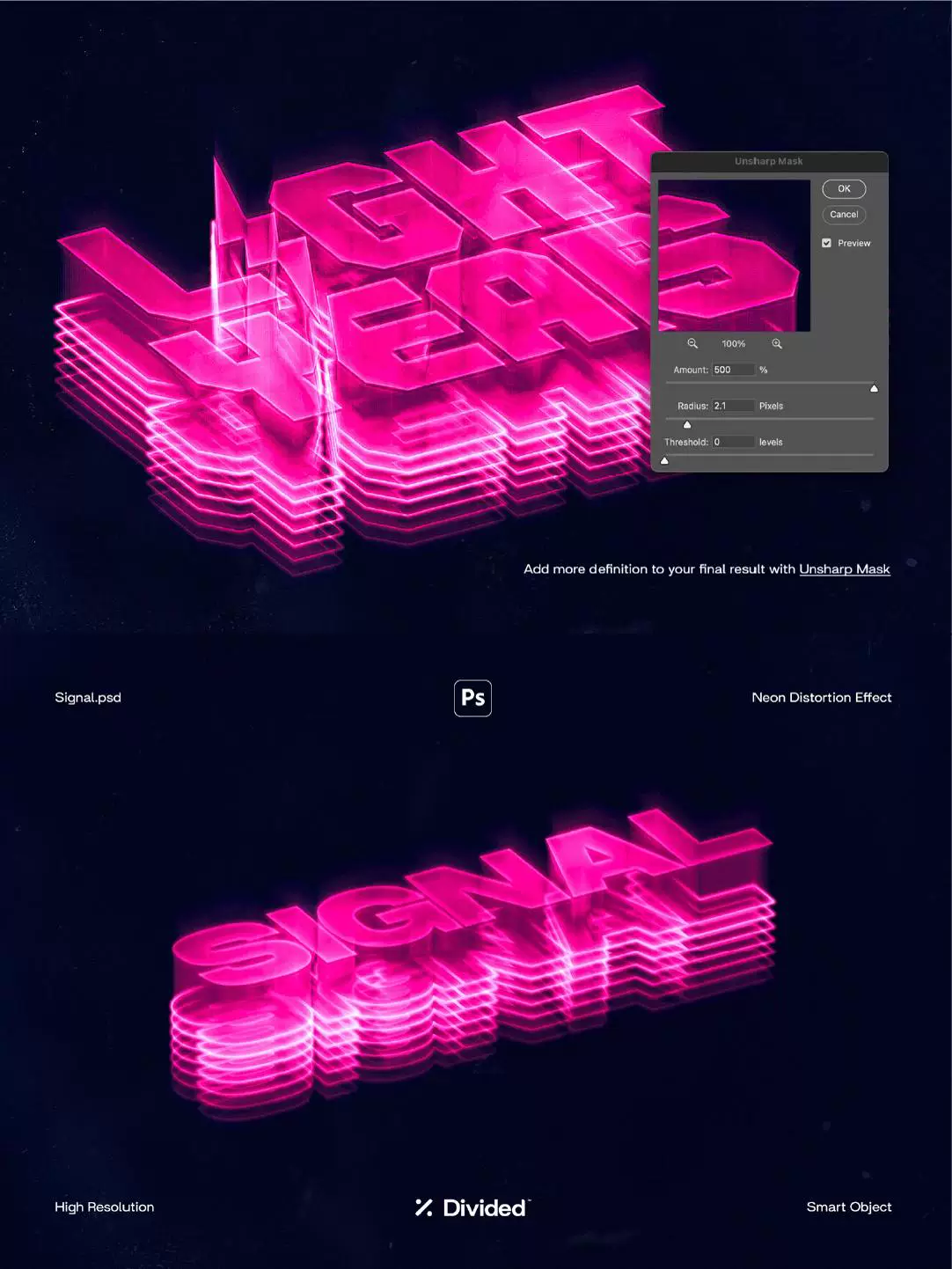 Futuristic sci-fi 3D isometric cyberpunk neon - Mockup
