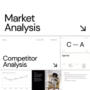 Advanced modern minimalist white space - PPT Template