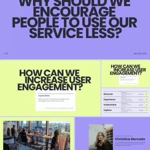 Creative Fashion Business Plan Proposal, Work - PPT Template