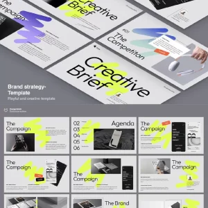 Creative, dynamic, trendy, minimalist - PPT Template