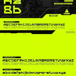 Commercially usable Y2K retro cyberpunk - Photoshop Effect