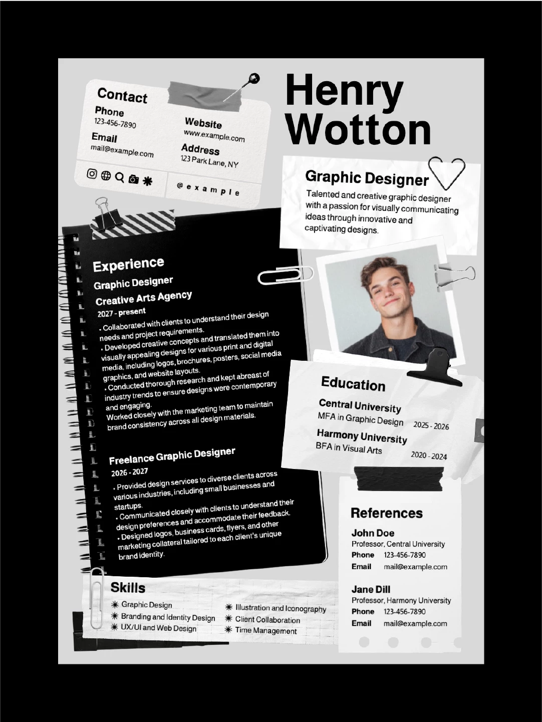 Creative Collage Graphic Designer - Photoshop Effect