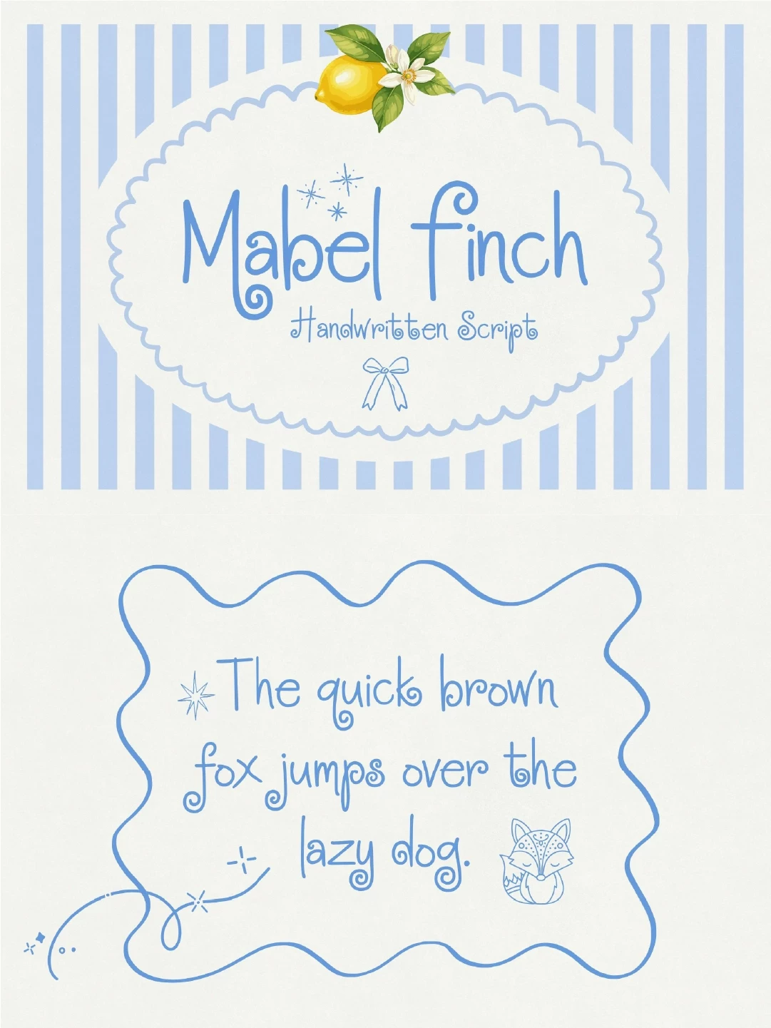 Creative, cute, sweet handwritten English cursive - Font
