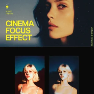 Cinematic, dreamy, retro film-like - Photoshop Effect