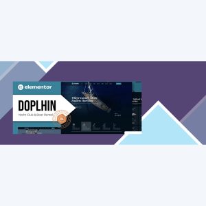 Dolphin – Yacht Club and Boat Rental Elementor Pro Template Kit