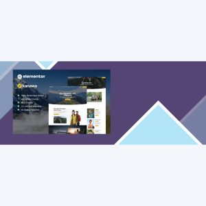 Kanawa – Modern Travel Blog Elementor Template Kit