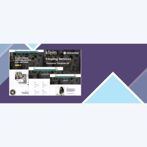 Klein – Cleaning Services Elementor Template Kit