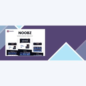 Noobz – E-sports Elementor Template Kit