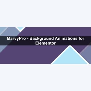 MarvyPro – Background Animations for Elementor