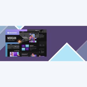 Morgan – Creative Agency & Portfolio Elementor Template Kit