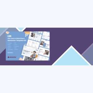 Finary – Pet Care & Veterinary Elementor Template Kit