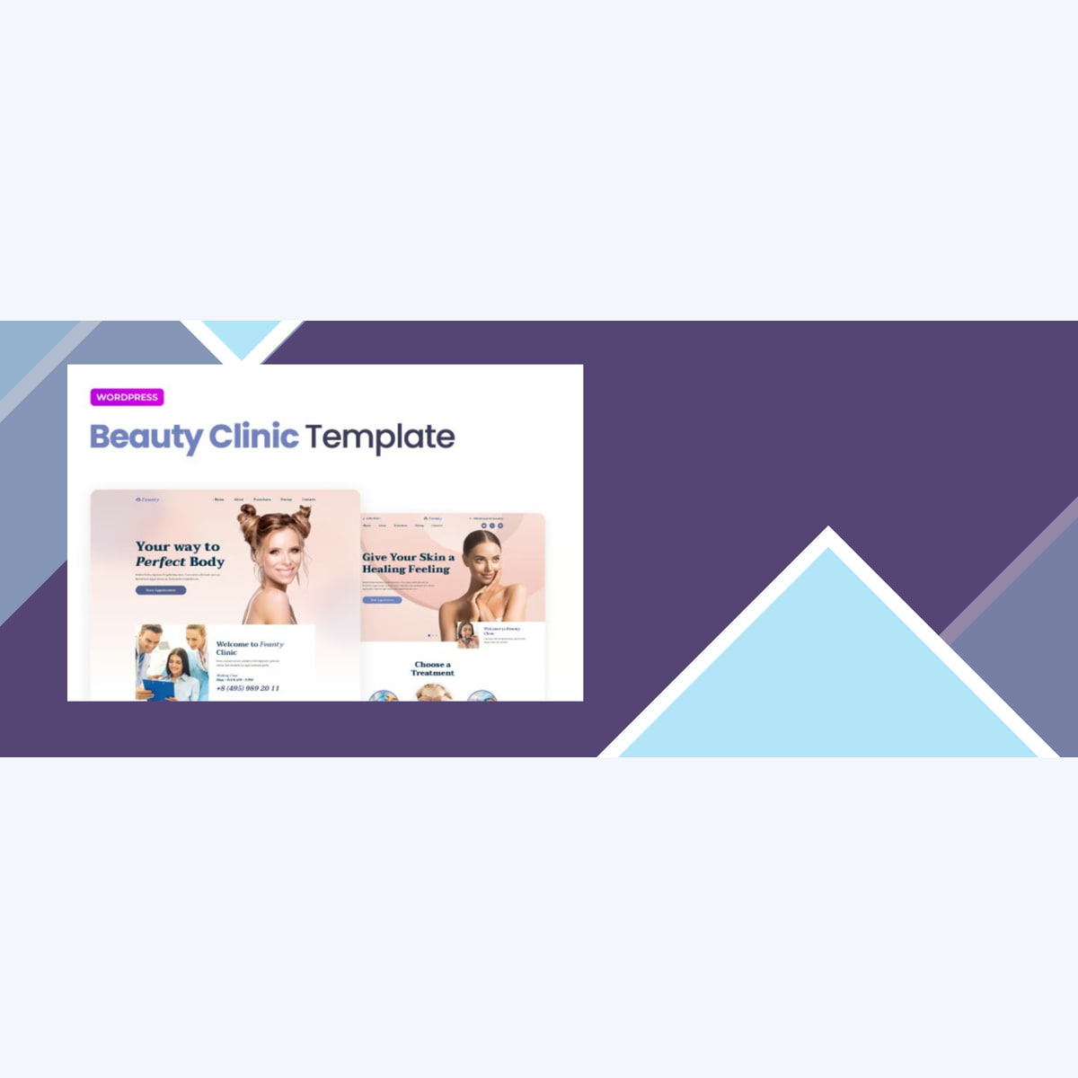 Feanty – Beauty Clinic Elementor Template Kit