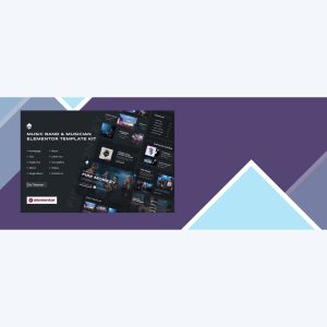 Fire Monkey – Music Band & Musician Elementor Template Kit