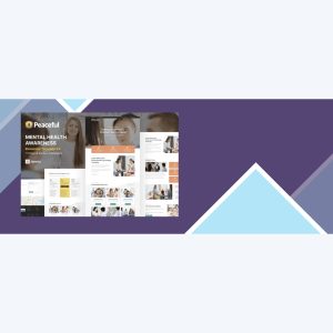 Peaceful – Mental Health Awareness WordPress Elementor Template Kit