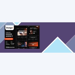 Dezigni – Creative Design Agency and Portfolio Elementor Template Kit