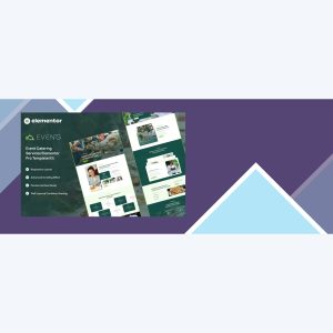 Eveng – Event Catering Services Elementor Pro Template Kit