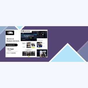 Miover – Packers and Movers Service Elementor Template Kit