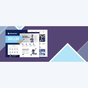 Doclean – Carpet Cleaning Services Elementor Template Kit