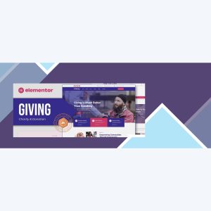 Giving – Charity and Donation Elementor Template Kit
