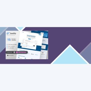 SaaSify – Modern Tech Startup Elementor Template Kit
