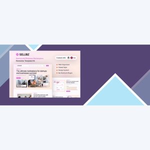 Sellbiz – Startup and Business Marketplace Elementor Template Kit