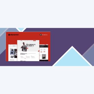 D-Shirt – T Shirt Design and Printing Elementor Pro Full Site Template Kit