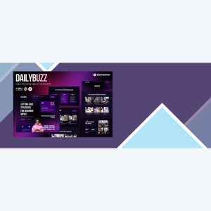 DailyBuzz – Digital Agency Elememtor Template Kit