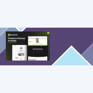Raymond – Freelancer Personal Portofolio Elementor Template Kit