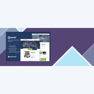 Qondri – Dry Cleaning & Laundry Elementor Template Kit