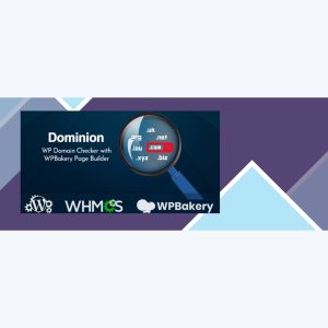 Dominion – WP Domain Checker with WPBakery Page Builder