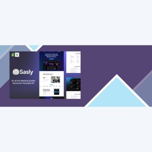 Sasly – AI-driven Website Builder Elementor Template Kit