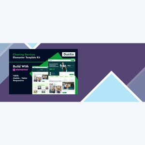 Dustix – Cleaning Services Elementor Template Kit