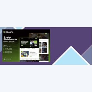 Ideagita – Creative Digital Agency Elementor Template Kit