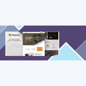 Floorsy – Flooring and Paving Services Elementor Template Kit
