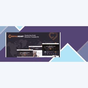 Royalheart – Nonprofit Charity Elementor Template Kit
