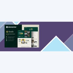 Kindly – Non Profit Charity and Donation Elementor Template Kit