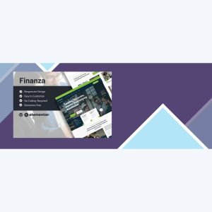 Finanza – Finance and Accounting Company Elementor Template Kit