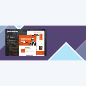 Mavron – Industrial and Manufacturing Elementor Template Kit