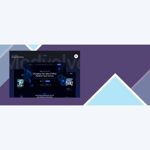 Medvolve – Dark Medical Assistive Technology Website Elementor Template Kits