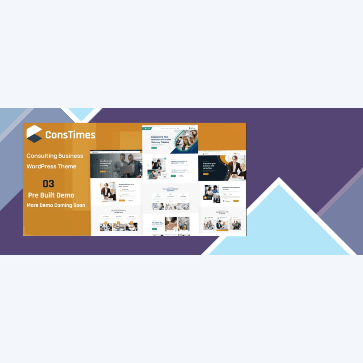 ConsTimes – Consulting Business WordPress Theme