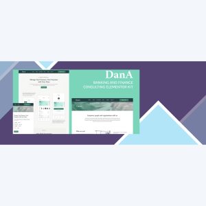 Dana – Banking and Finance Consulting Elementor Template Kit