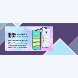 Meeek – Elementor Bio Links Builder for WordPress