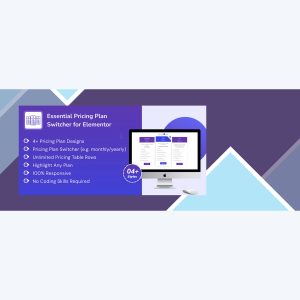 Essential Pricing Plan Switcher for Elementor