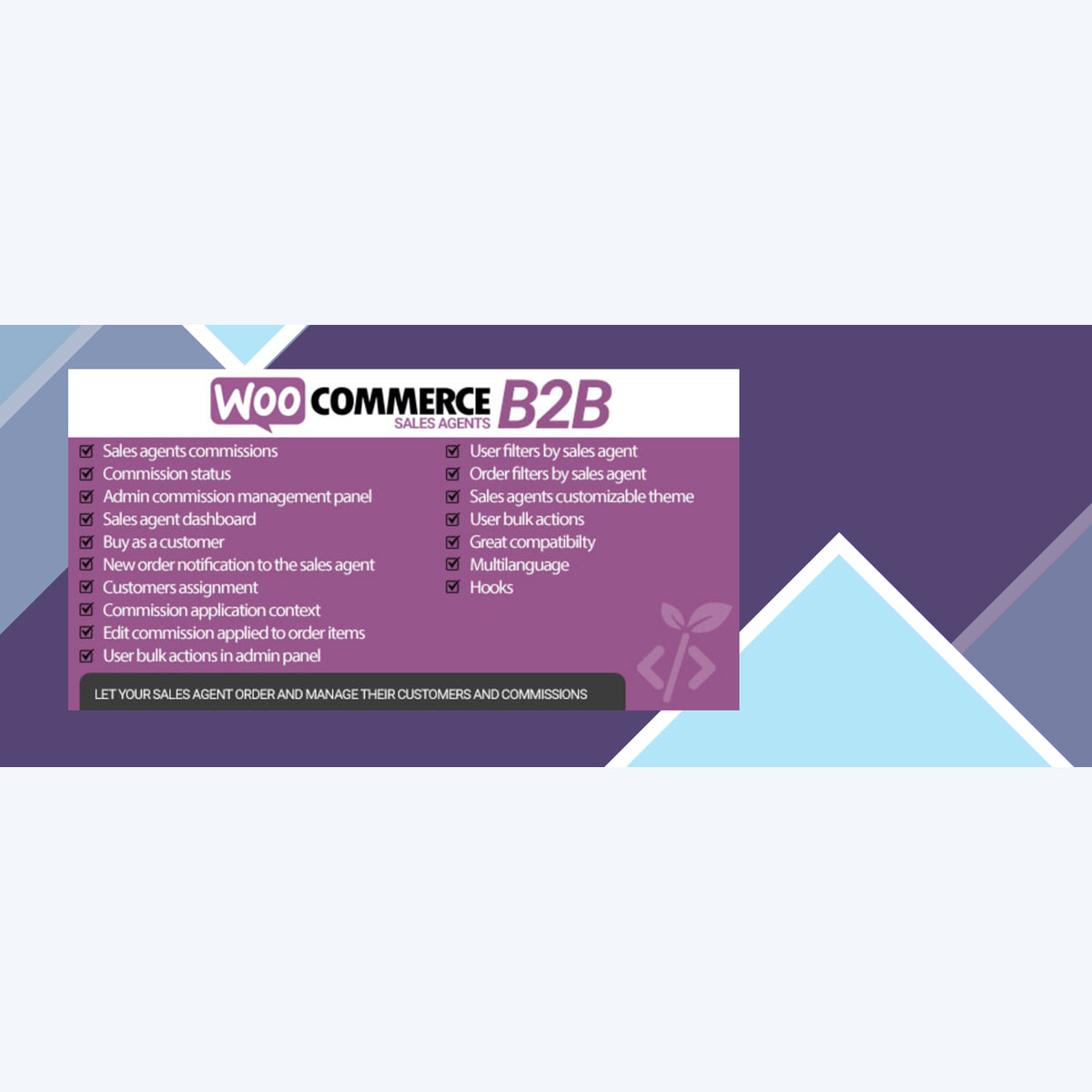 WooCommerce B2B Sales Agents
