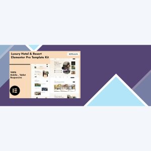HotelAlfa – Luxury Hotel and Resort Elementor Pro Template Kit
