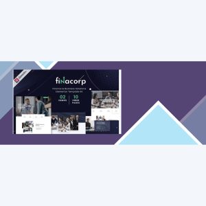 FinaCorp – Finance Corporate Elementor Template Kit